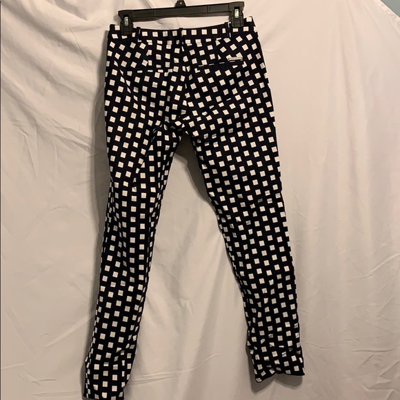 Navy and White Michael Kors pants size 0 - Picture 4 of 4